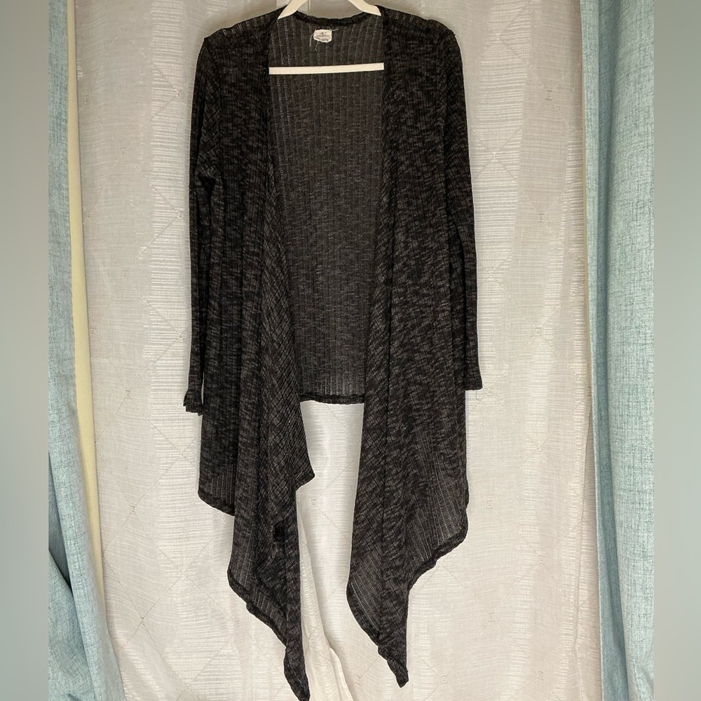 O'Neill Dark Gray Draped Cardigan